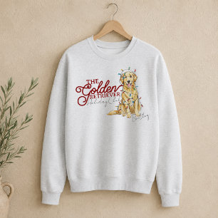 Sudadera Navidad con Golden Retriever