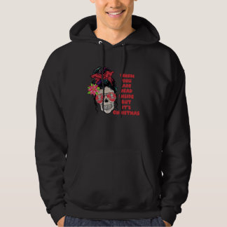Sudadera Navidad cuando estás muerto por dentro pero es Nav