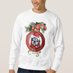Sudadera Navidad - cubierta los pasillos - barros amasados