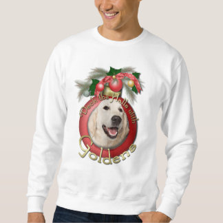 Sudadera Navidad - cubierta los pasillos - Goldens - Tebow