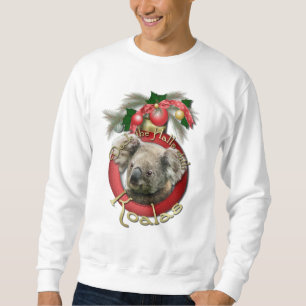 Sudadera Navidad - cubierta los pasillos - koalas