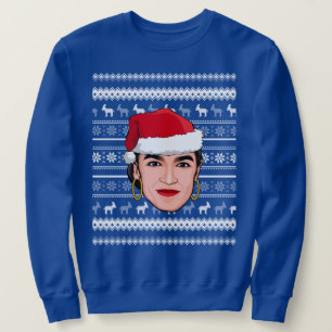 Sudadera Navidad de Alexandria Ocasio-Cortez (AOC)