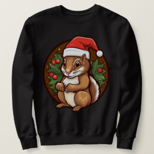 Sudadera Navidad de ardilla