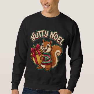 Sudadera Navidad de Ardilla Adorable, Ropa de Noel Nuez Coi