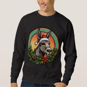 Sudadera Navidad de burro