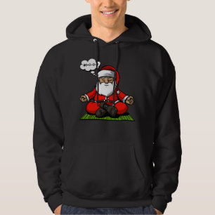 Sudadera Navidad de la meditación de la yoga del zen de