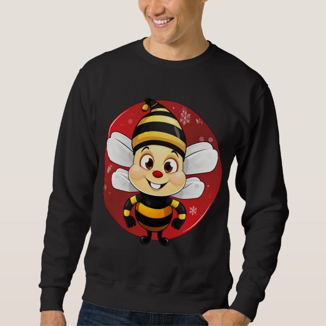 Sudadera Navidad de las abejas (Anverso)