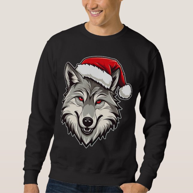 Sudadera Navidad de Lobo (Anverso)