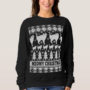 Sudadera Navidad de Meowy - camiseta fea del navidad