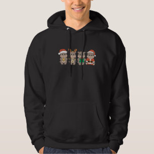 Sudadera Navidad de Moo Deng Hipopótamo Bebé