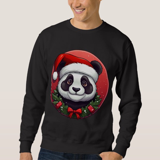 Sudadera Navidad de Panda (Anverso)