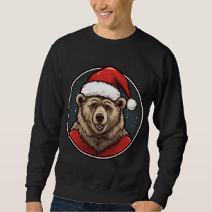Sudadera Navidad del oso pardo