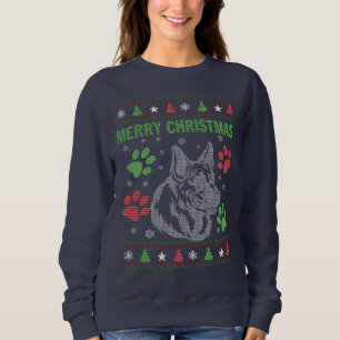 Sudadera Navidad del pastor alemán