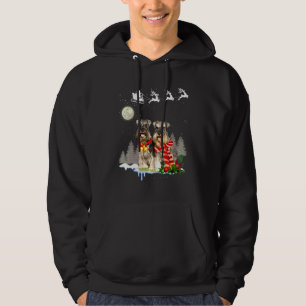 Sudadera Navidad del Schnauzer miniatura