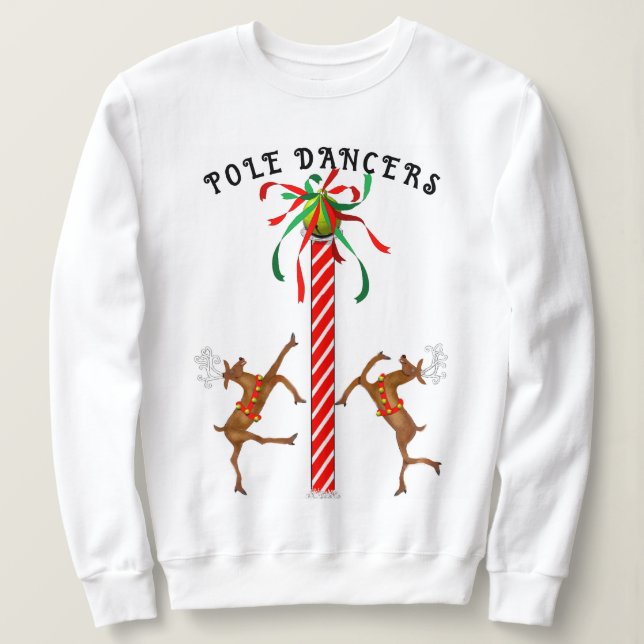 Sudadera Navidad divertida (Anverso del diseño)