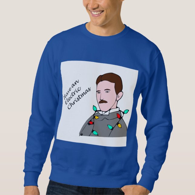 Sudadera Navidad eléctrico de Telsa (Anverso)