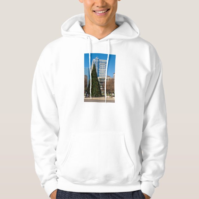 Sudadera Navidad en el centro de Dallas (Anverso)