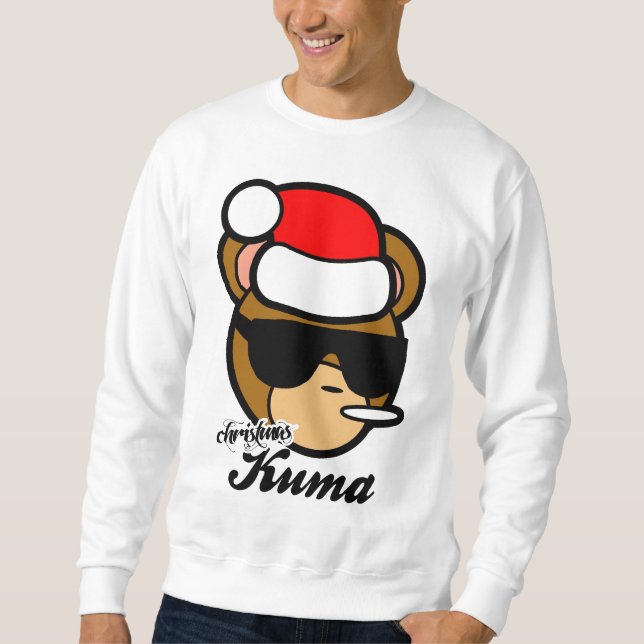Sudadera navidad en el kuma de Harlem (Anverso)