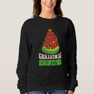 Sudadera Navidad En Julio Sandía Árbol De Navidad De Verano