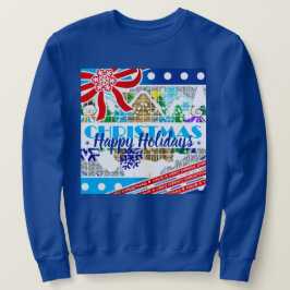 Sudadera NAVIDAD | Felices fiestas | TENGAN MUY ALEGRÍA...