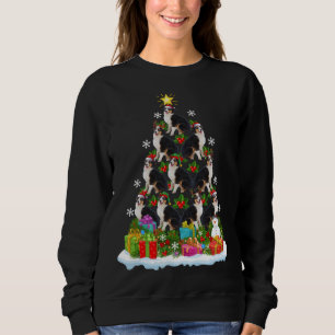 Sudadera Navidad iluminando Santa Hat Jesucristo pastor aus