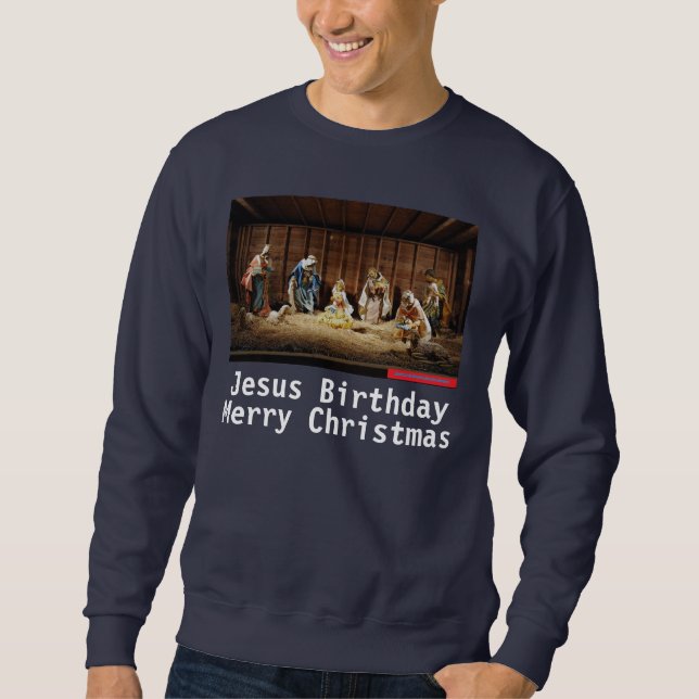 Sudadera Navidad Jesús (Anverso)
