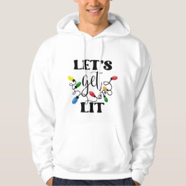 Sudadera Navidad Let's Get Lit