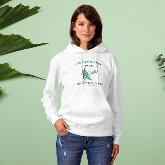 Sudadera Navidad Minimalista Fiesta  (Christmas Minimalist Holiday Hoodie)