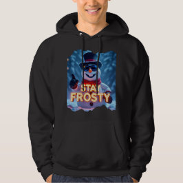 Sudadera Navidad Moderna Vintage Helada y Brillante