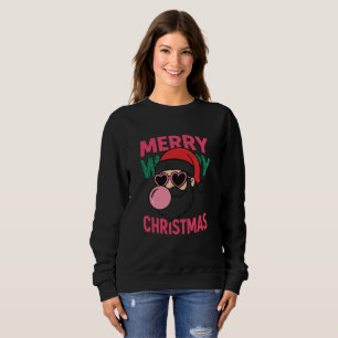 Sudadera Navidad Retro Burbuja Pop