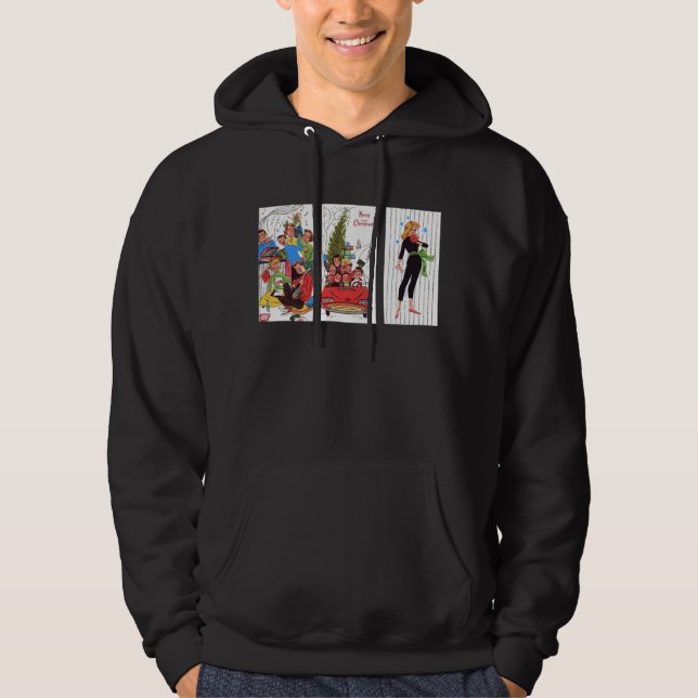 Sudadera Navidad rockabilly vintage (Anverso)