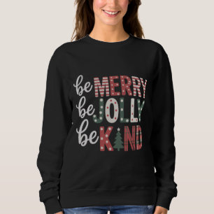 Sudadera Navidad Sé Amable Profesor Feliz Navidad Árbol Ale
