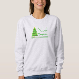 Sudadera Navidad Verde Noel Joyoux