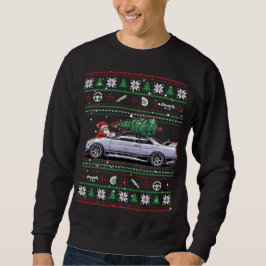 Sudadera Navidades acogedores Nissan Skyline R33 GT-R