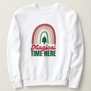 Sudadera navidades, alegres y brillantes, alegres, modernas