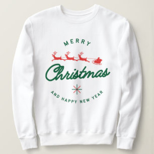 Sudadera navidades, alegres y brillantes, alegres, modernas