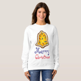 Sudadera Navidades Amarillos se amordazan con galleta dulce