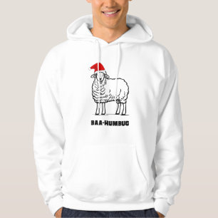Sudadera Navidades Baa-Humbug-Oveja graciosa agricultora An