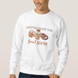 Sudadera Navidades Baking Team Bowl Stirrer T-Shirt