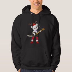 Sudadera Navidades Banjo Gatos musicales Navidades Santa