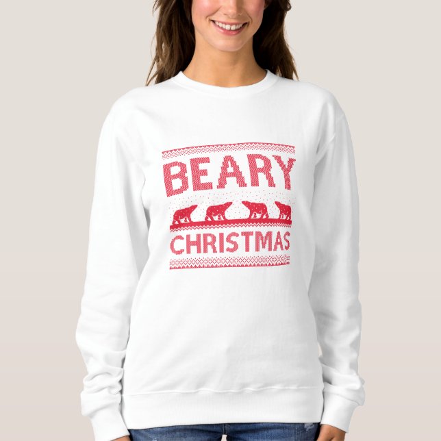 Sudadera Navidades Beary (Anverso)