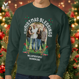 Sudadera NAVIDADES BENDICIONES FAMILIARES REUNIÓN Grupo de