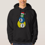 Sudadera Navidades Billiards Snowman Kids Christmas Present<br><div class="desc">billar,  billar,  billar,  8 bolas,  billar,  pelota,  baloncesto,  baloncesto negro,  balón de billar,  10 bolas,  un bolsillo</div>
