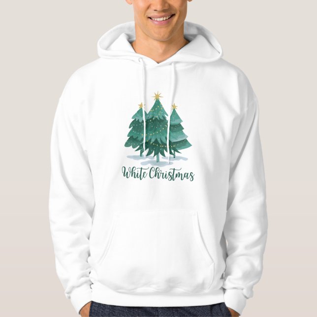 Sudadera Navidades blancos (Anverso)