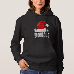 Sudadera Navidades Bonus Dad Santa Hat Xmas Familia