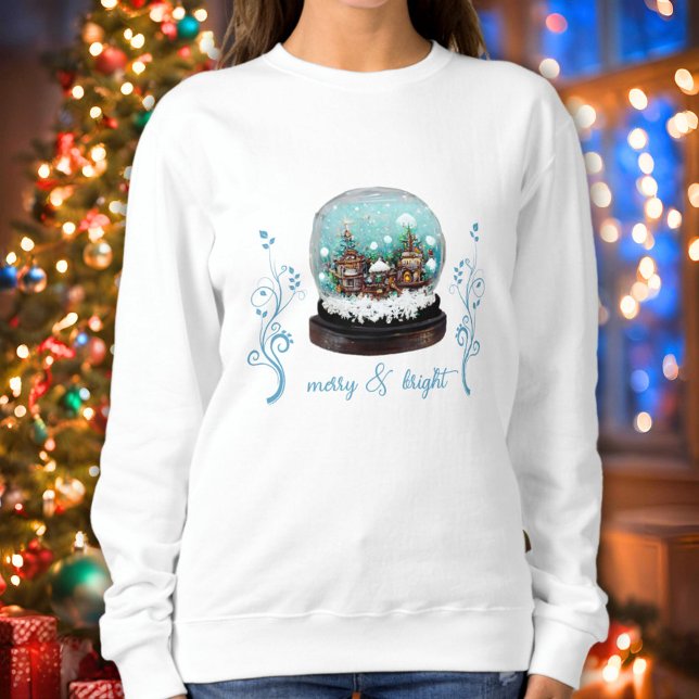 Sudadera Navidades brillantes de Glowball Winter Village (Subido por el creador)