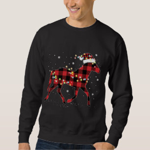 Sudadera Navidades Caballos Red Tapado Buffalo Pajama