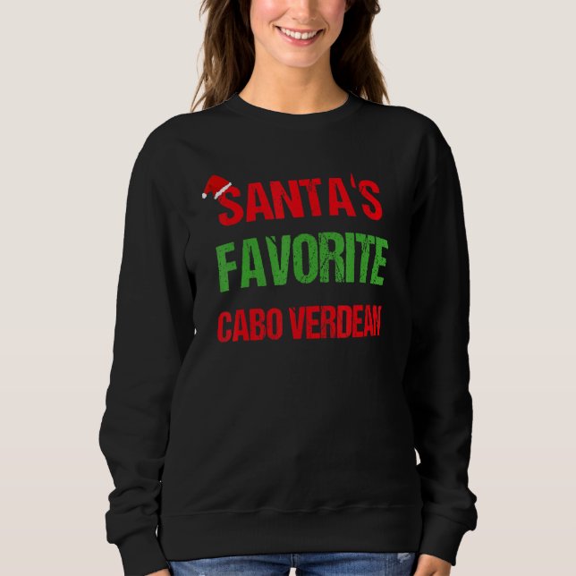 Sudadera Navidades Cabo Verde Pajama (Anverso)