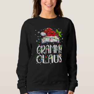 Sudadera Navidades Camisas Grammy Claus Encenden Pajama