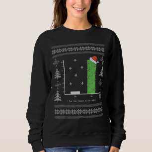 Sudadera Navidades Carol Math Bar Graph Navidades feos